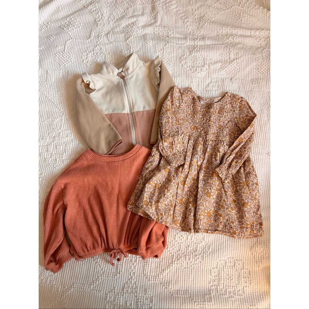 3-Pc Toddler Girl Fall Bundle 2T H&M Cat Jack